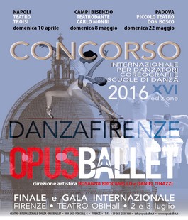16a edizione del Concorso Internazionale ''danzAfirenze'' all'ObiHall